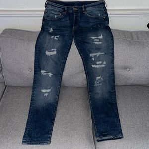 H&M Distressed Jeans
